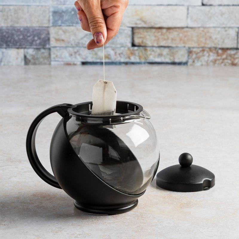 Mr. Coffee 2 Quart Stainless Steel Whistling Tea Kettle with Nylon Handle