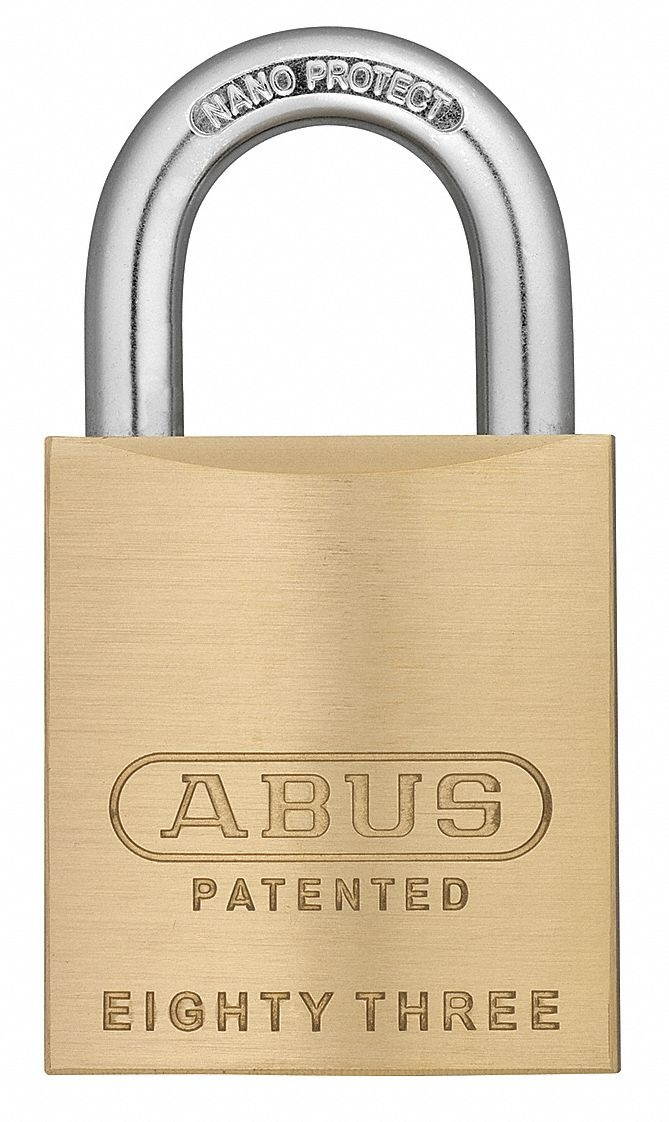 ABUS 83/45 RK KD-100 Keyed Padlock,Different,1-3/4"W