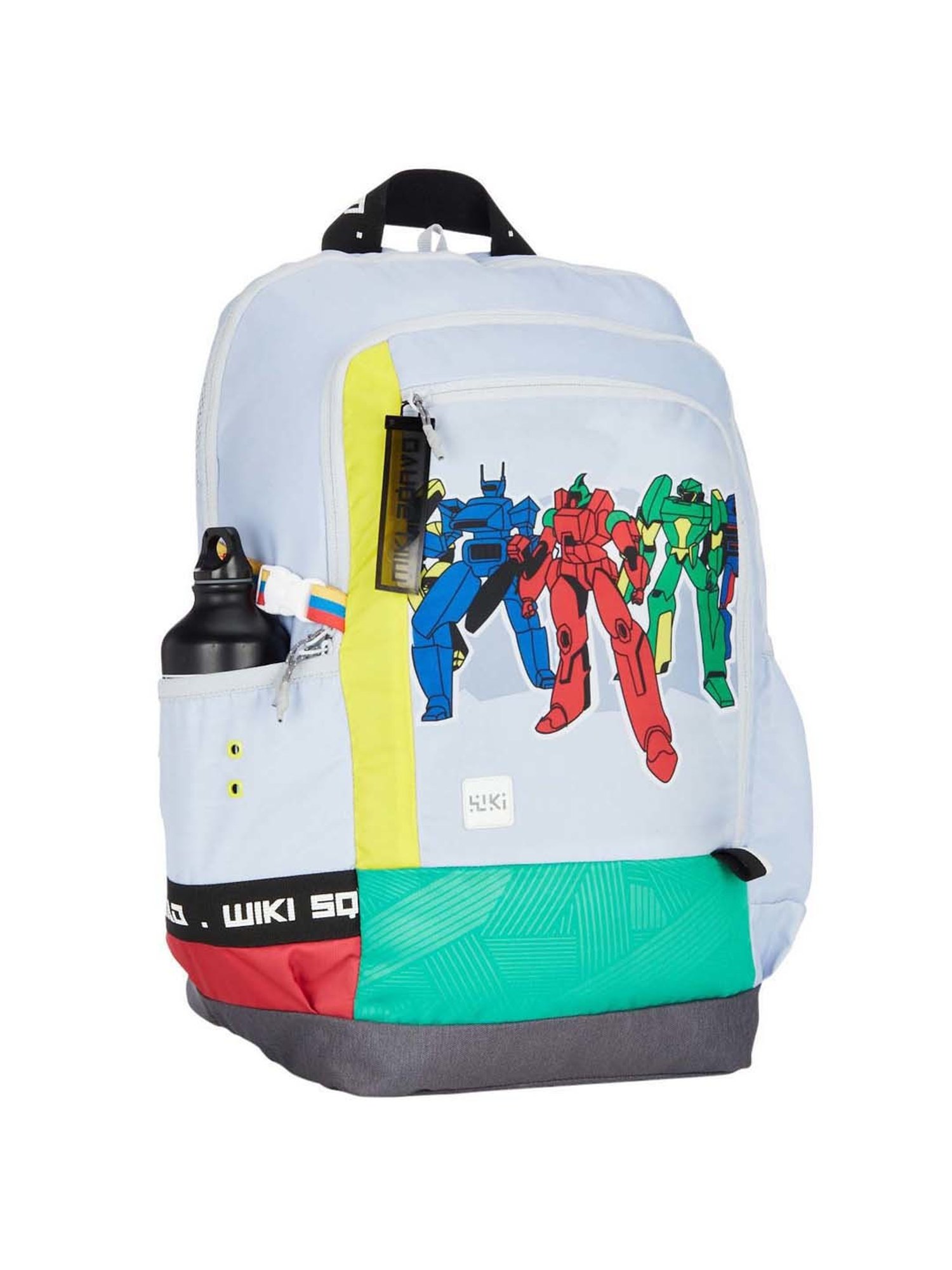 Wiki 34 Ltrs Grey Medium Backpack