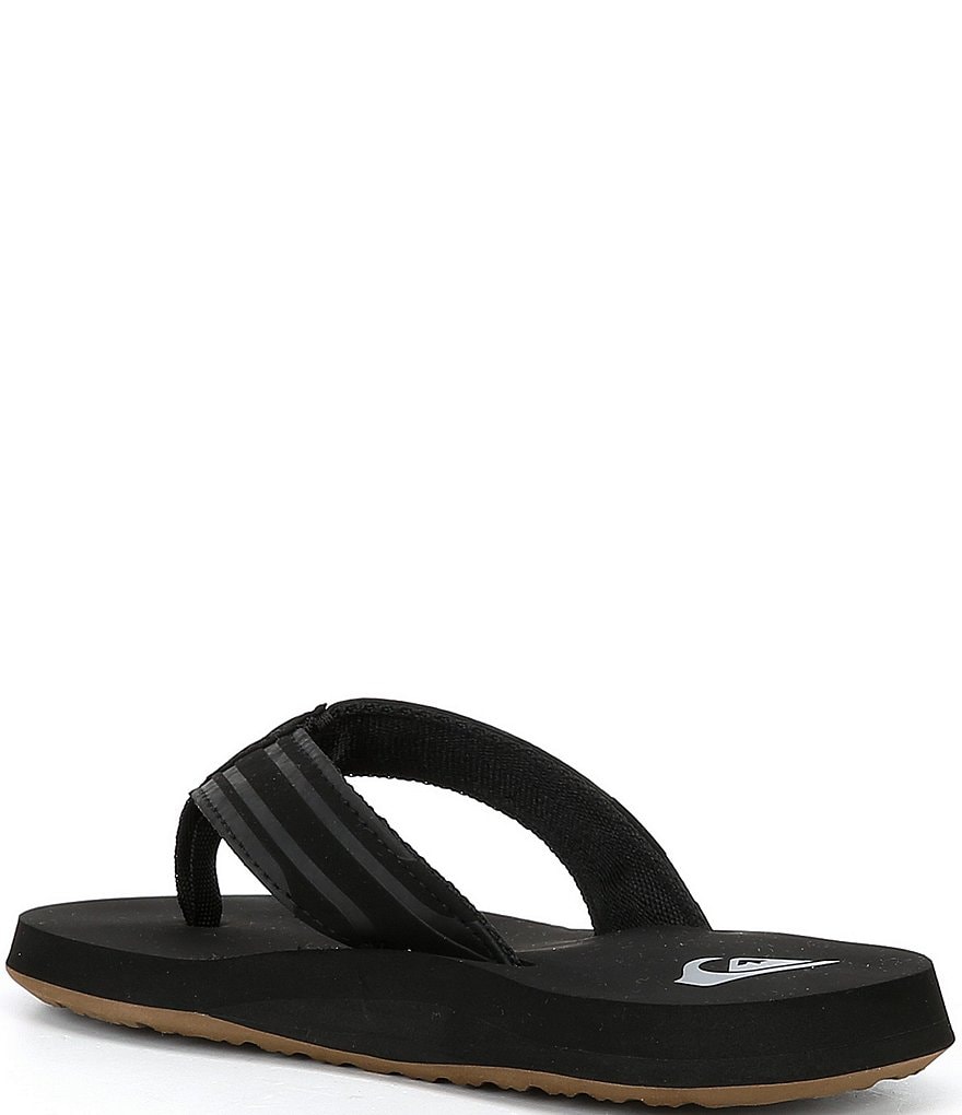 Quiksilver Boys' Monkey Wrench Suede Flip Flops (Toddler)