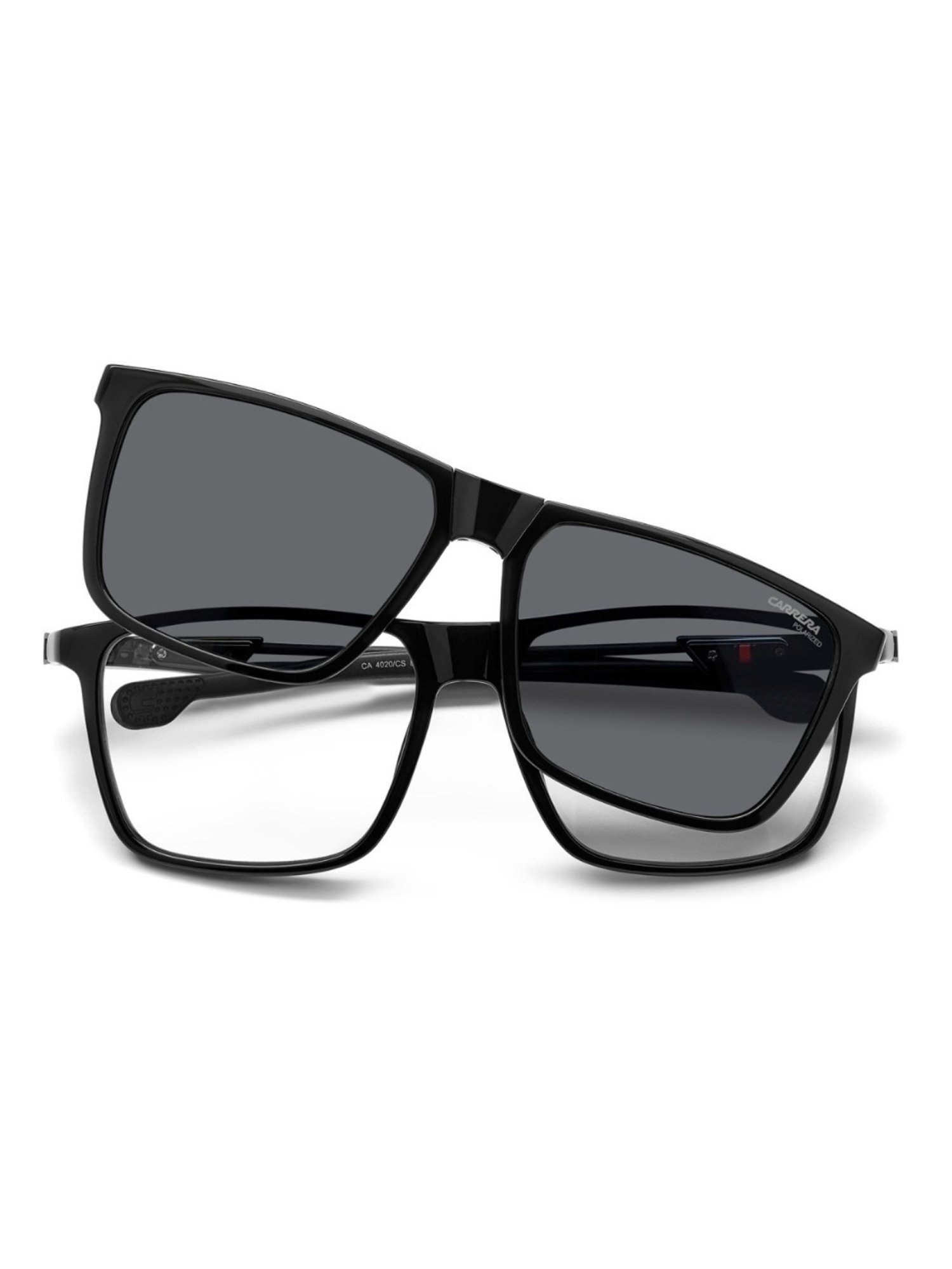 Carrera Grey Rectangular UV Protection Sunglasses for Men