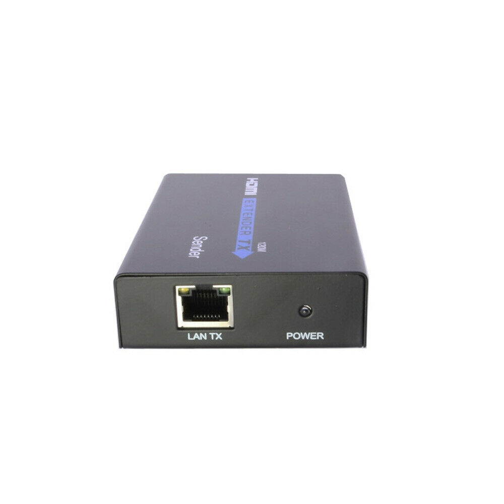 HDMI 1080P 120M Extender Over Ethernet LAN CAT5e CAT6 Network Cable 400Ft