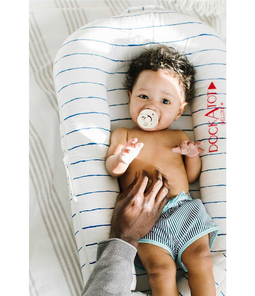 DockATot 0-8 Months Mariniere Deluxe Dock Cover, Stage 1