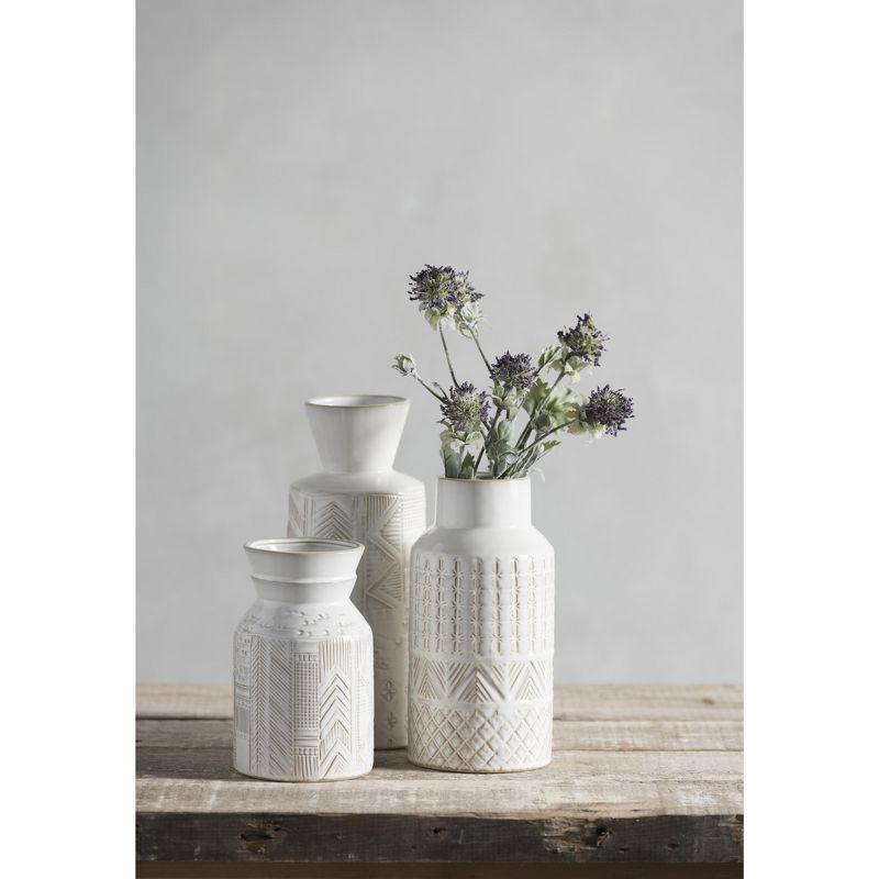 Large Austin Vase  - Off-White - Shiraleah