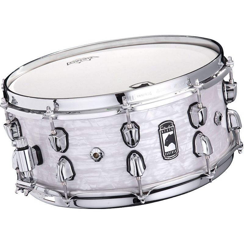 Mapex Black Panther  BPNML4600CWD Heritage Snare Drum 14 x 6 in. White Strata
