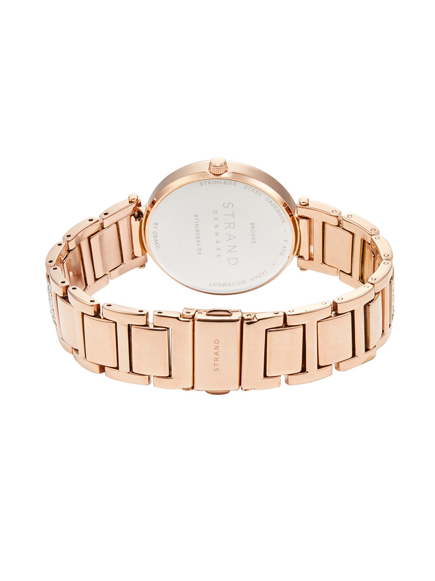 Strand By Obaku S713LXVESV-DB Brooke Mint Analog Watch for Women