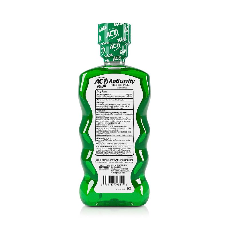 Act Kids Wild Watermelon Anticavity Fluoride Rinse - 16.9 fl oz