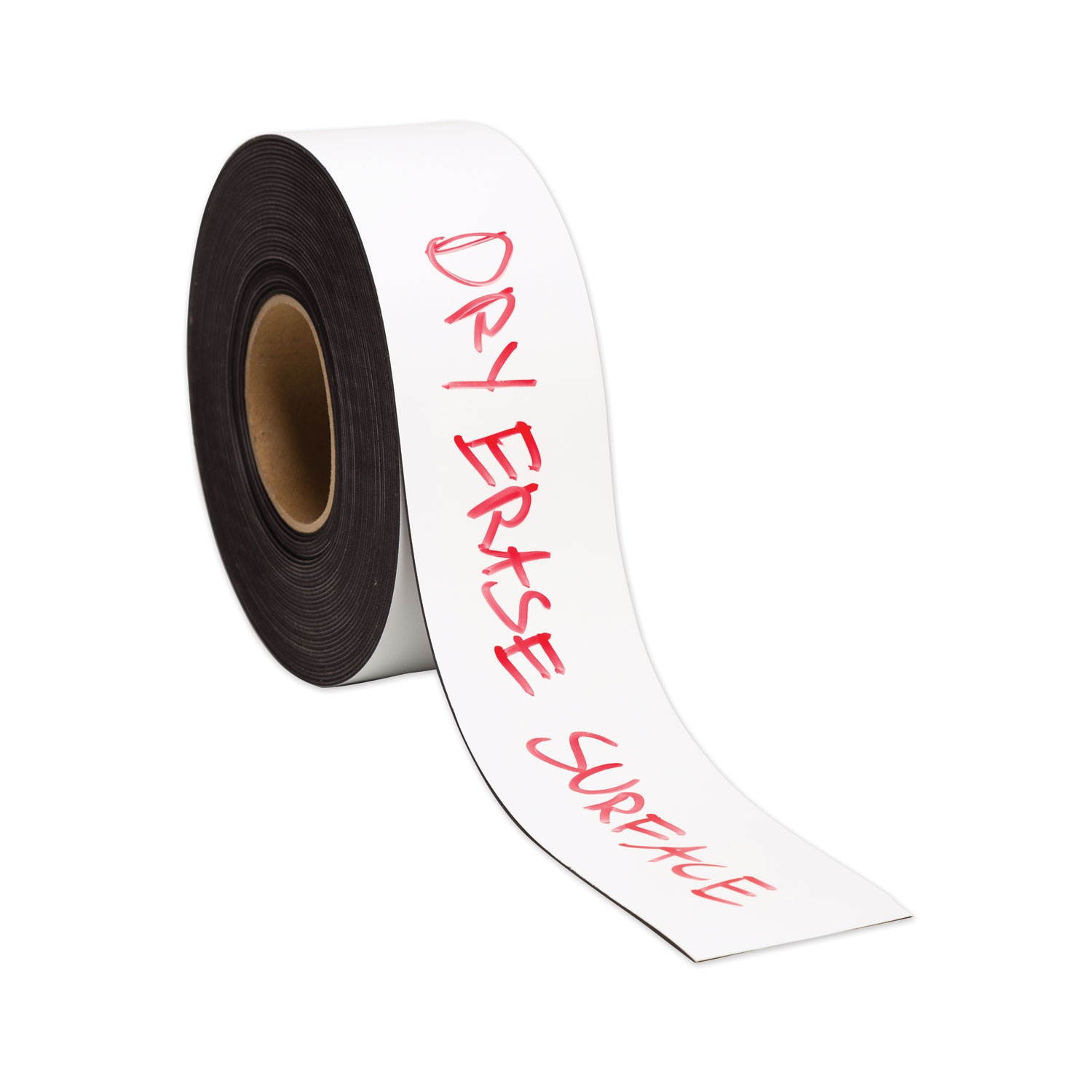 Dry Erase Magnetic Tape Roll, 3" x 50 ft, White, 1/Roll FM2218