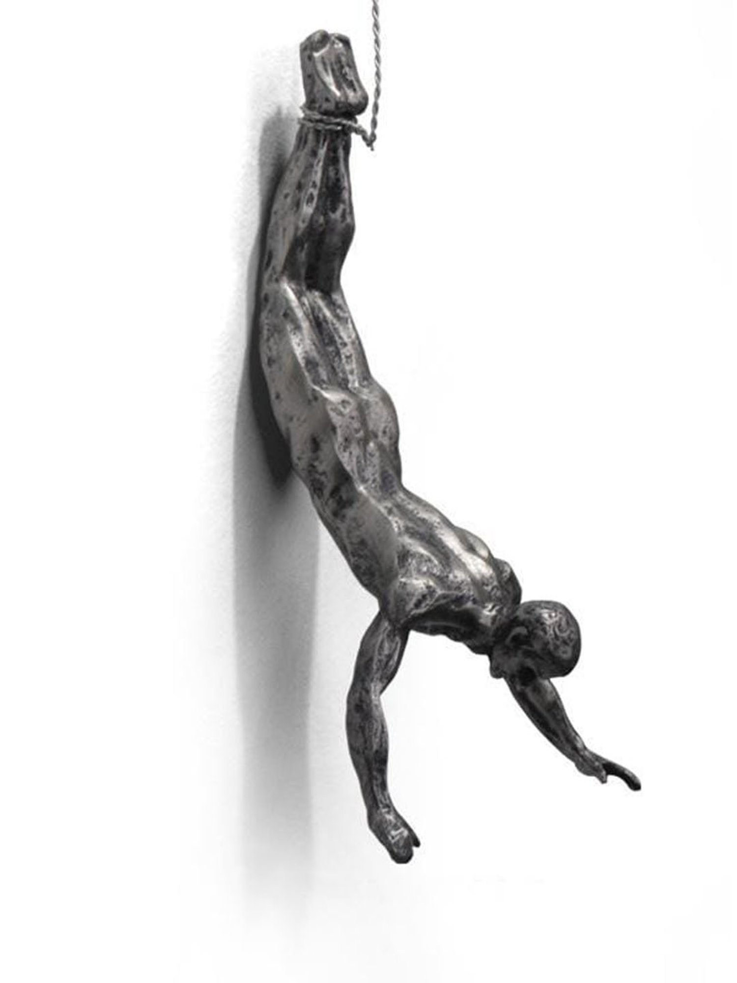 The Artment Rock Climbing Men Sculpture Wall Hanging (Set of 3)