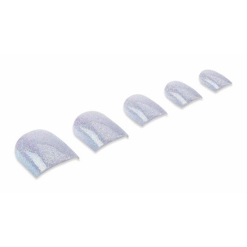 Ardell Nail Addict False Nails - Crystal Glitter - 24ct
