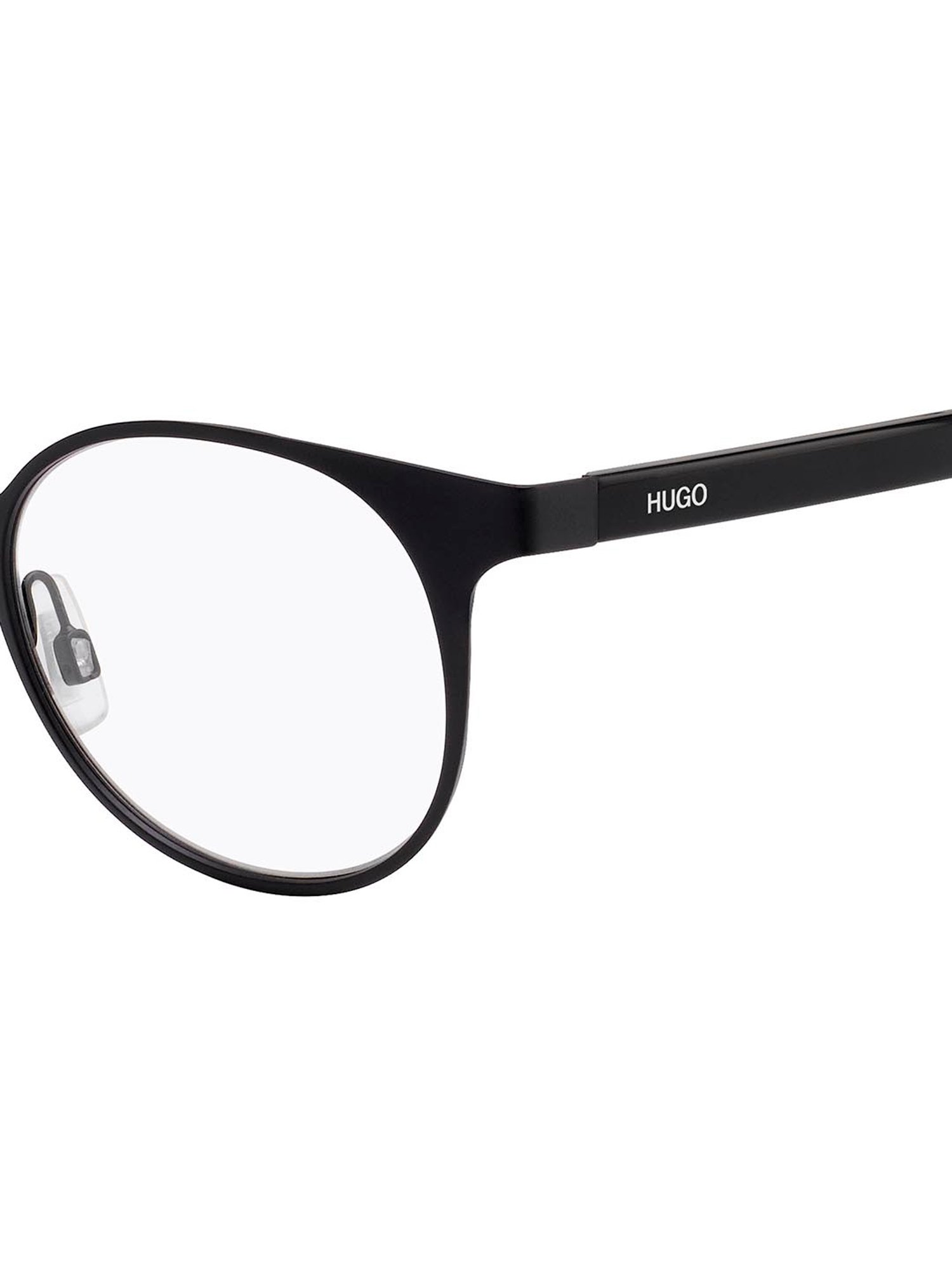 HUGO Black Oval Eye Frames for Women