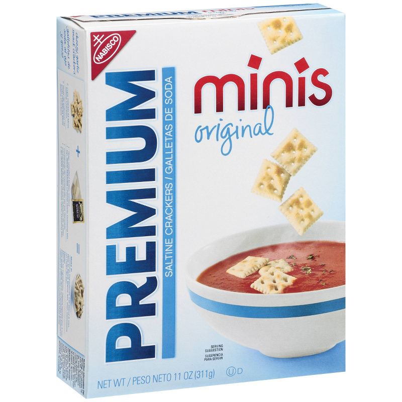 Premium Minis Original Saltine Crackers - 11oz
