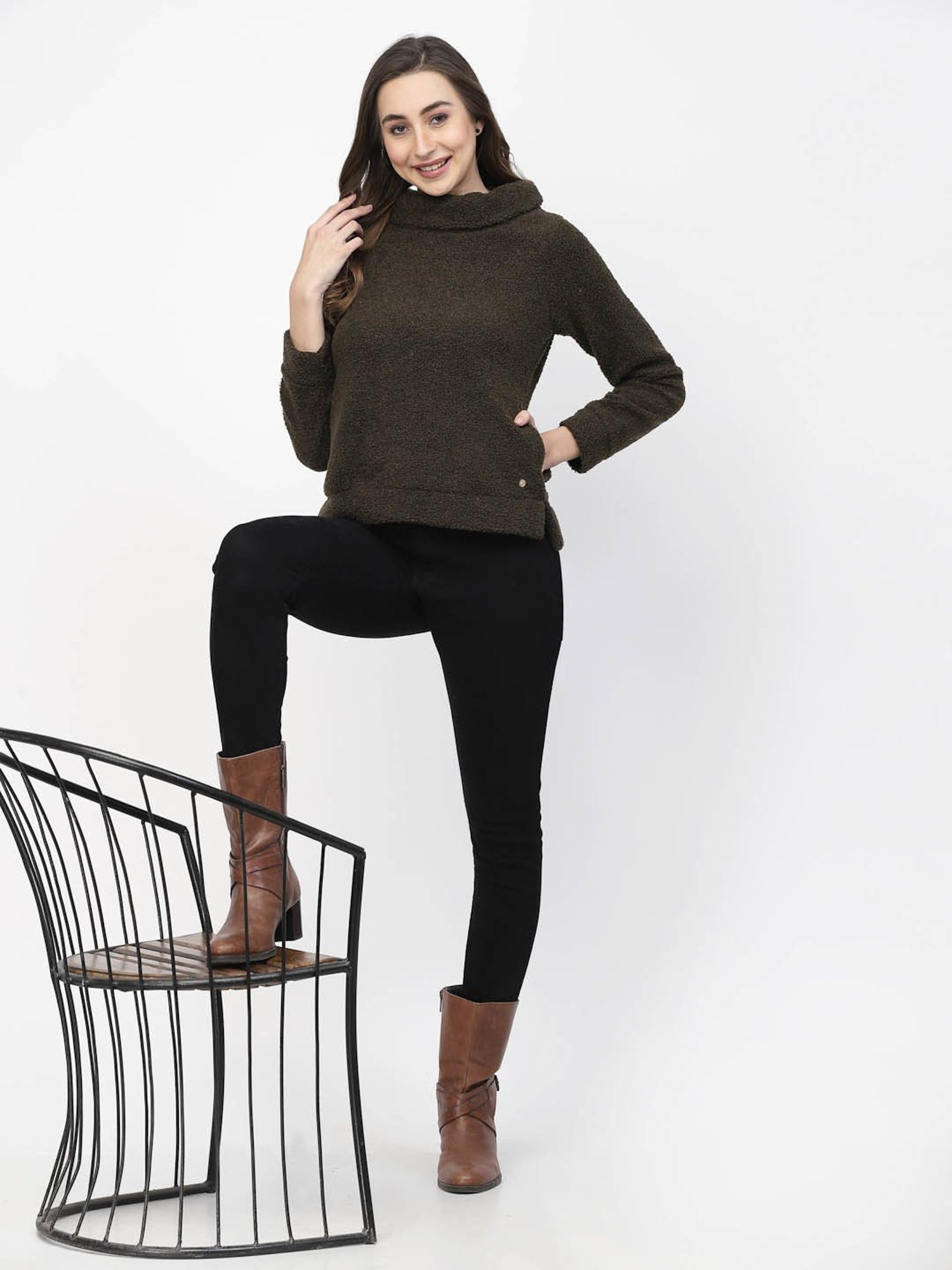 Juelle Olive Pullover