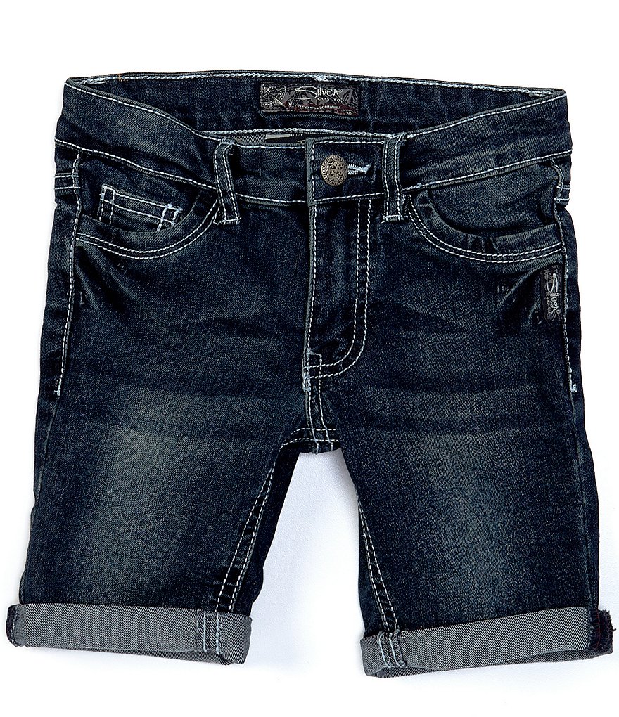 Hippie Girl Little Girls 4-6X Tie-Dye French Terry Dolphin Shorts