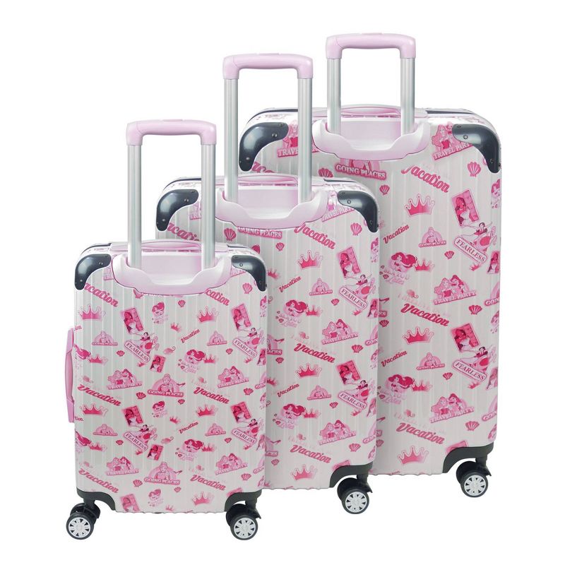 FUL Disney Princess 3pc Hardside Luggage Set