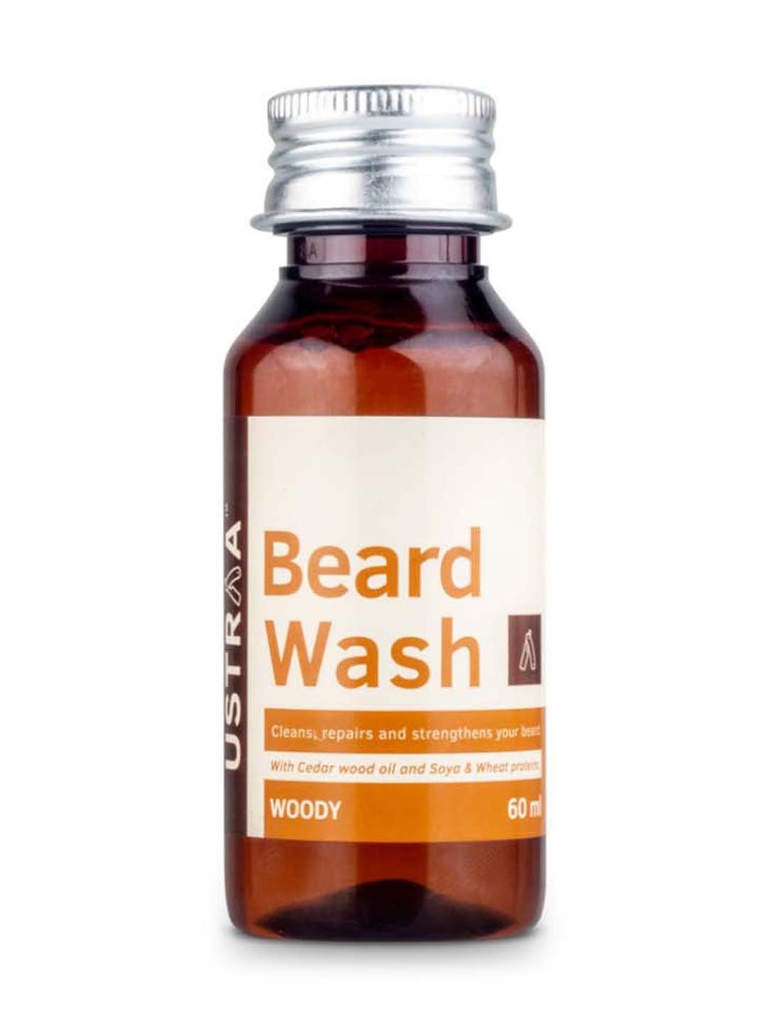 Ustraa Ayurvedic Beard Growth Oil & Hair Growth Vitalizer Combo