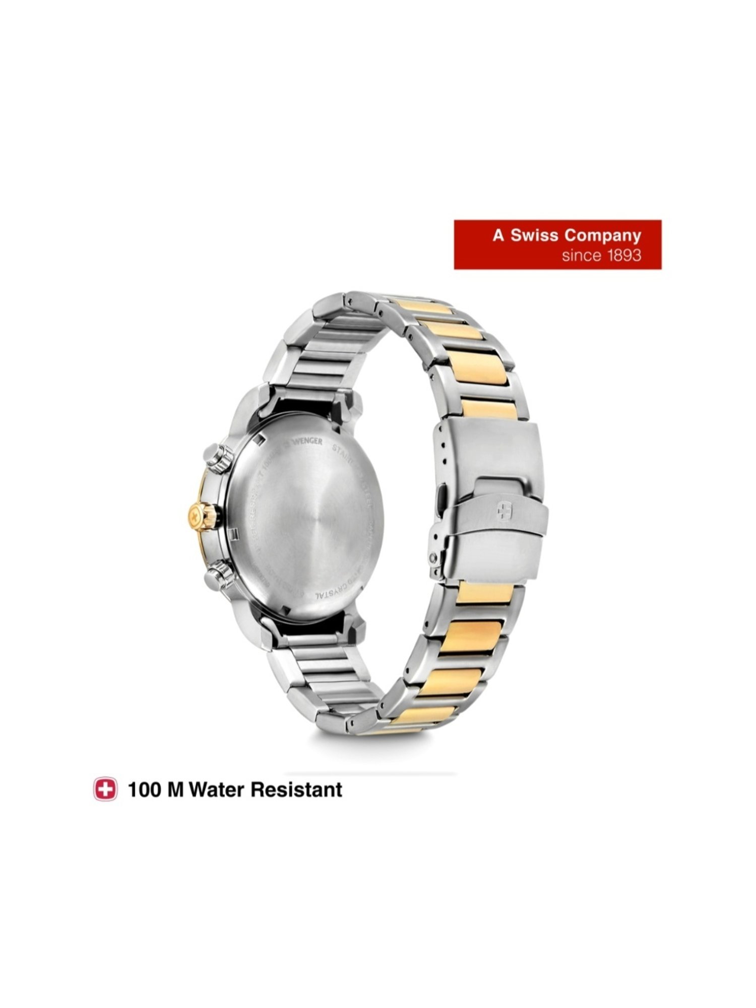 Wenger Swiss Made 01.1543.112 Attitude Chrono Analog Watch for Men