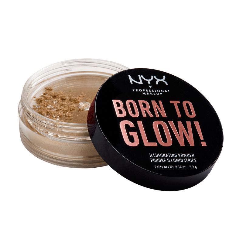 NYX Professional Makeup Born to Glow Illuminating Loose Powder - Ultra Light Beam - 0.18oz