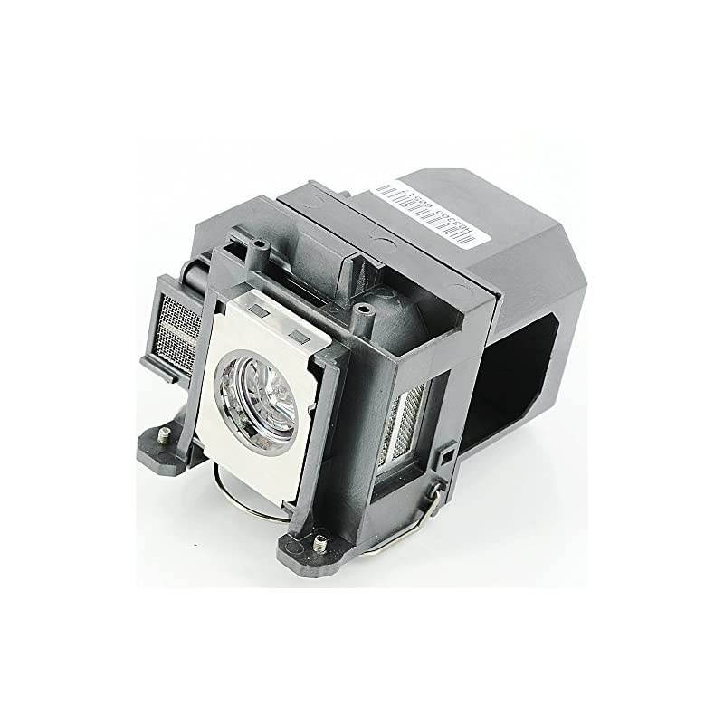 Qcoo ELPLP54 V13H010L54 Replacement Lamp with housing for Projector  S7 79 W7 S7 W7 WEX31 EX51 EX71