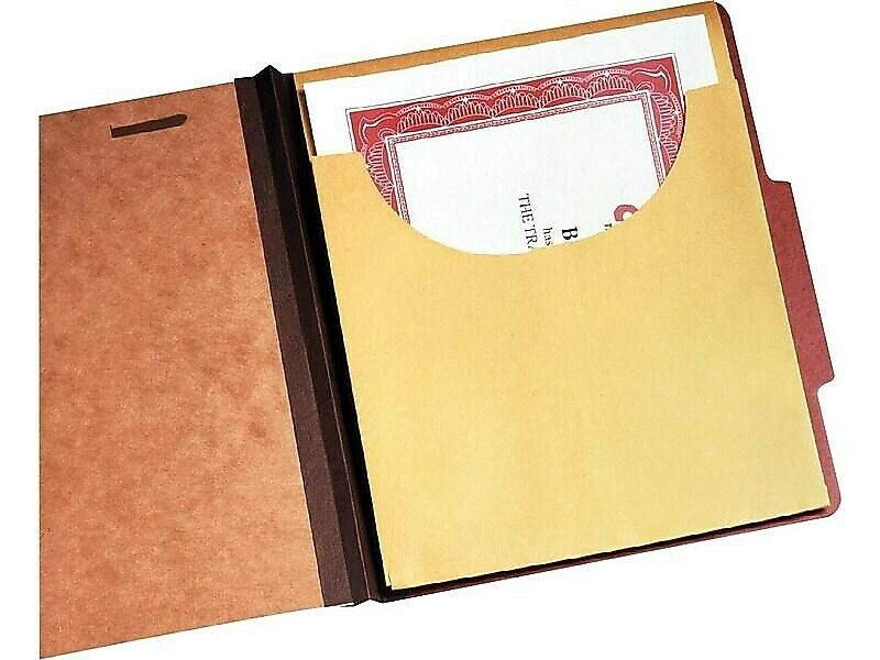 Pendaflex Expandable Retention Jackets Legal/Letter Kraft Brown 100/Box J044