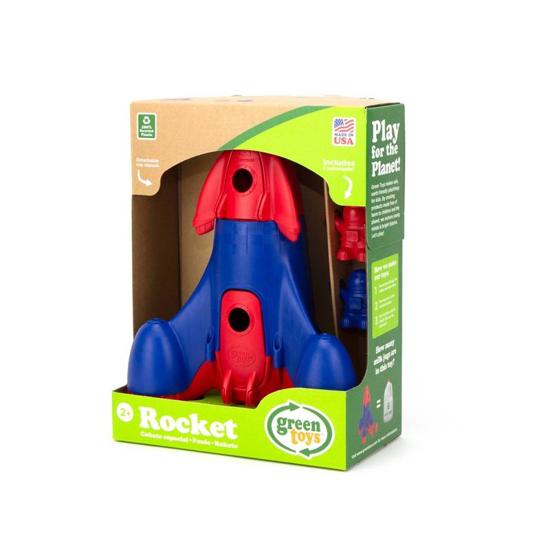 Green Toys Rocket - Red
