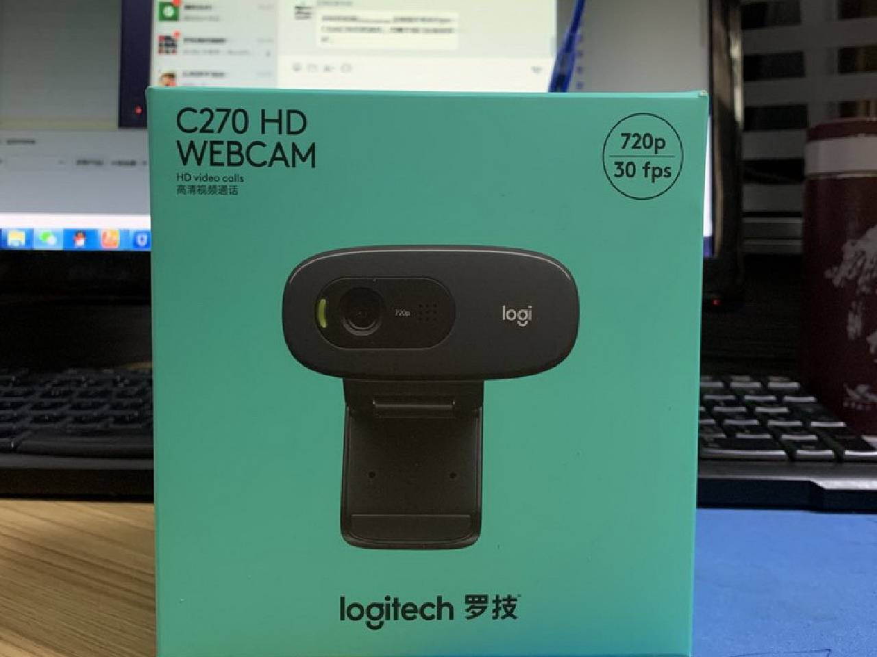 High Performance Webcam, NEW Logitech C270 Widescreen HD Webcam and 3 MP designed for HD 720p Video Calling and Recording,Up to 1280 x 720 pixels,Crisp 3 MP photos,Automatic light correction