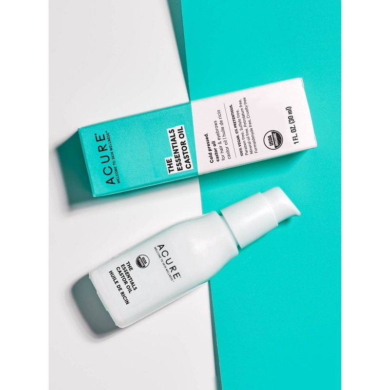 Acure The Essentials Castor Oil - 1 fl oz