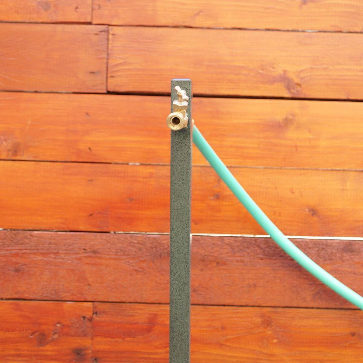 YARD BUTLER IHBE6 HOSE BIB EXTENDER CREATES A CONVENIENT