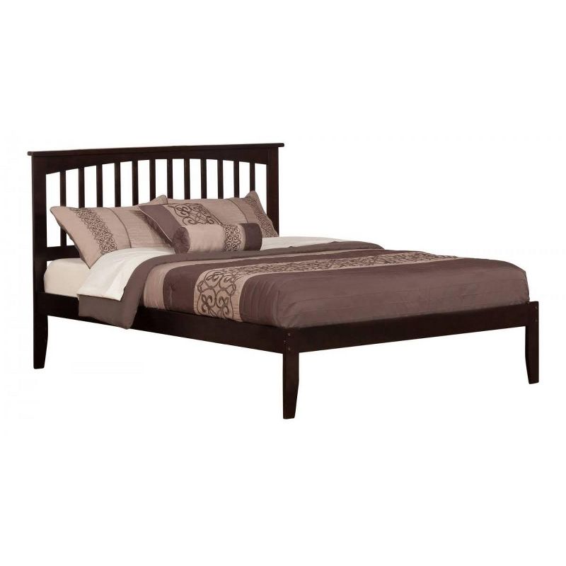 Mission Queen Bed in Espresso - Atlantic Furniture