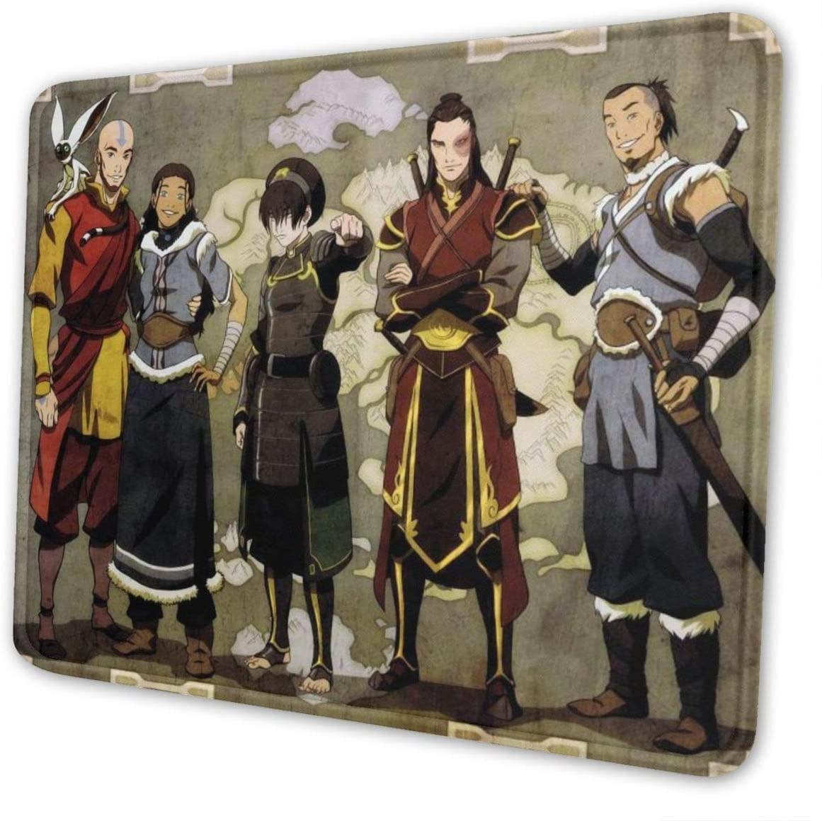 Avatar The Last Airbender Mouse Pad Ergonomic Mousepad Non-Slip Rubber Base Mouse Pads for Computers Laptop Office Desk Accessories Mouse Pad 8.3 X 10.3 in