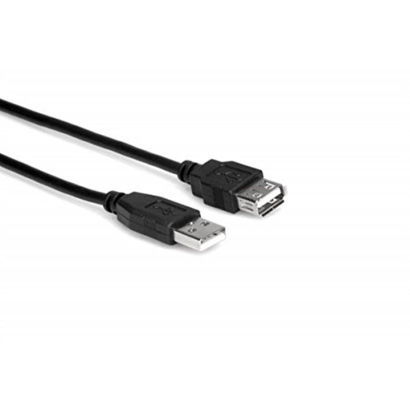 Hosa Technology 5' USB 2.0 "A" Male to "A" Female Extension Cable #USB205AF