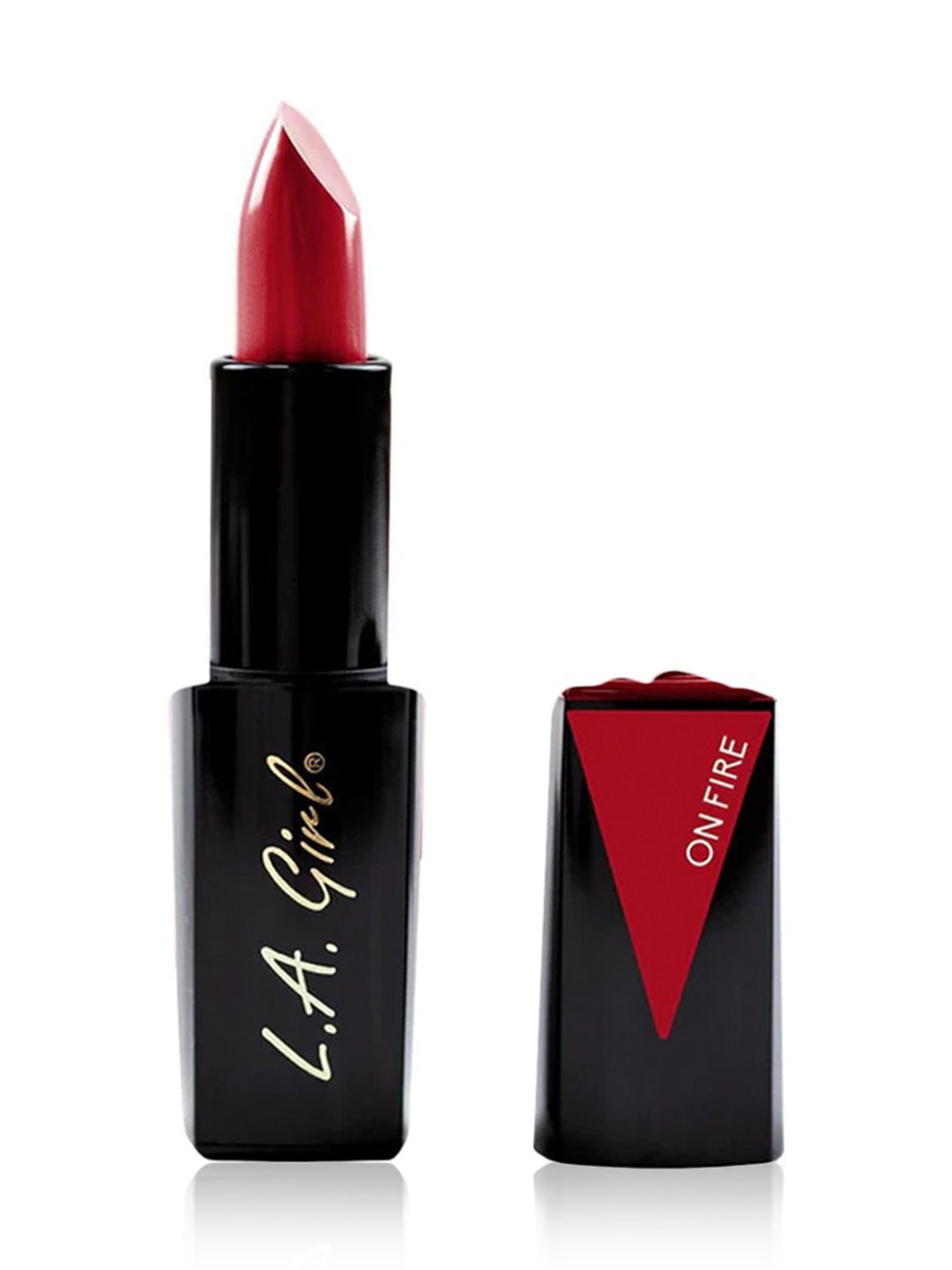 L.A. Girl Lip Attraction Lipstick Onfire - 3.2 gm