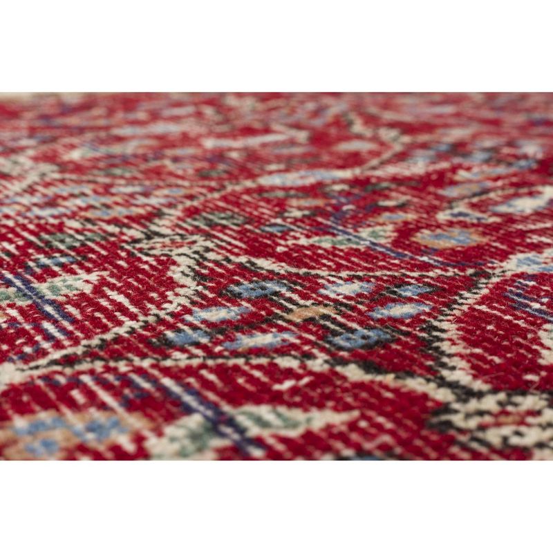 4'9"x8'4" Vintage One-of-a-Kind Annemaria Rug Red - Revival Rugs