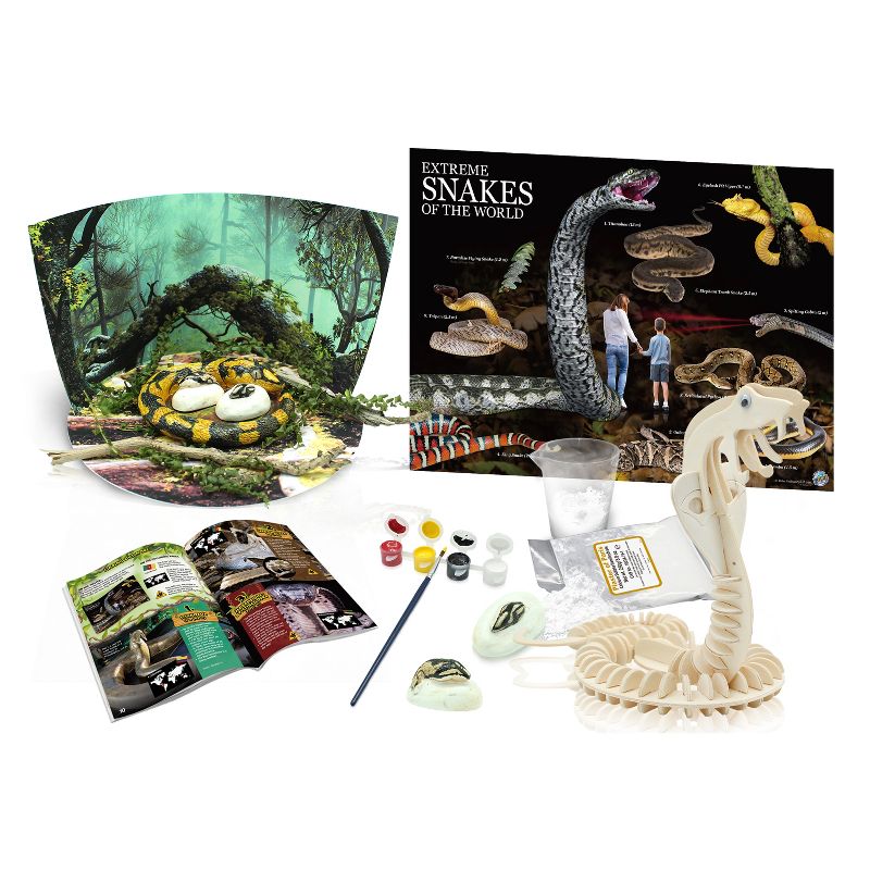 WILD! Science Environmental Science Extreme Snakes of the World - For Ages 6+