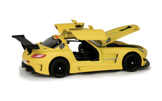 Mercedes Benz SLS AMG GT3 Matte Yellow 1/24 Diecast Model Car by Motormax