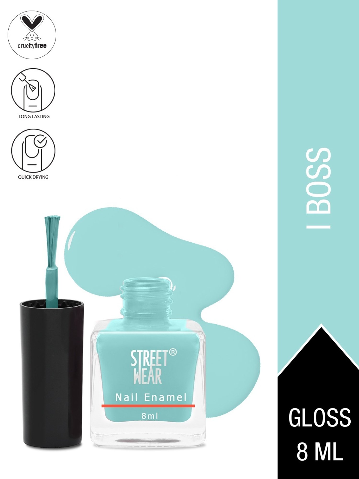 Street Wear Gloss Nail Enamel I Boss - 8 ml