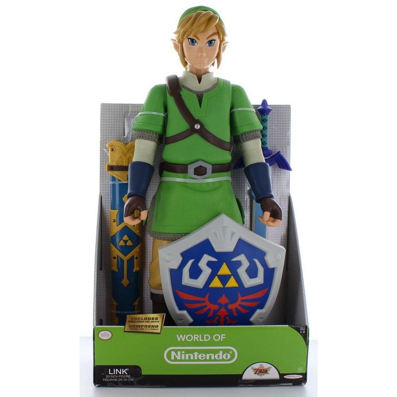Jakks Pacific World of Nintendo Legend of Zelda 20" Action Figure: Link