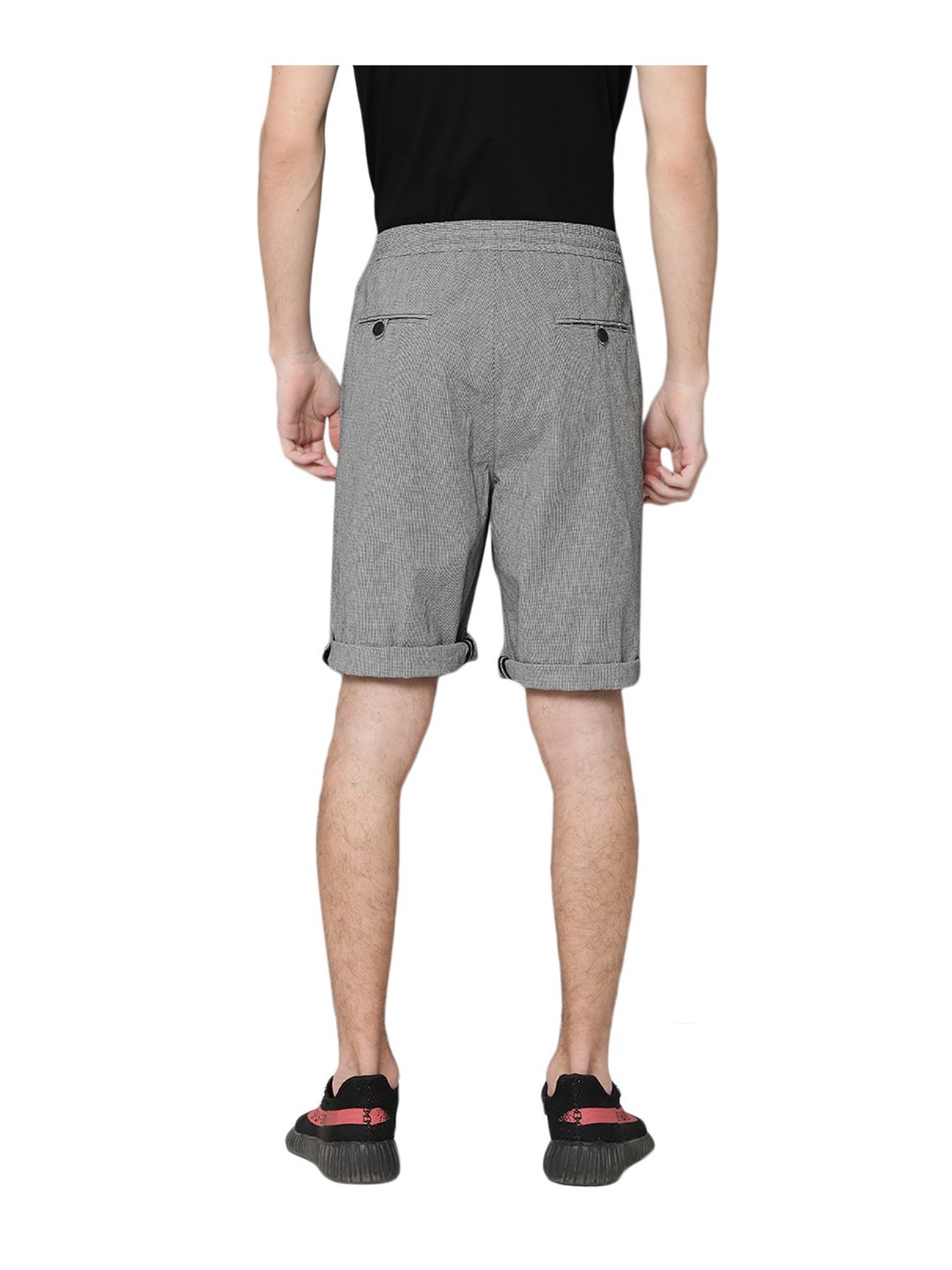 Antony Morato Black Cotton Shorts