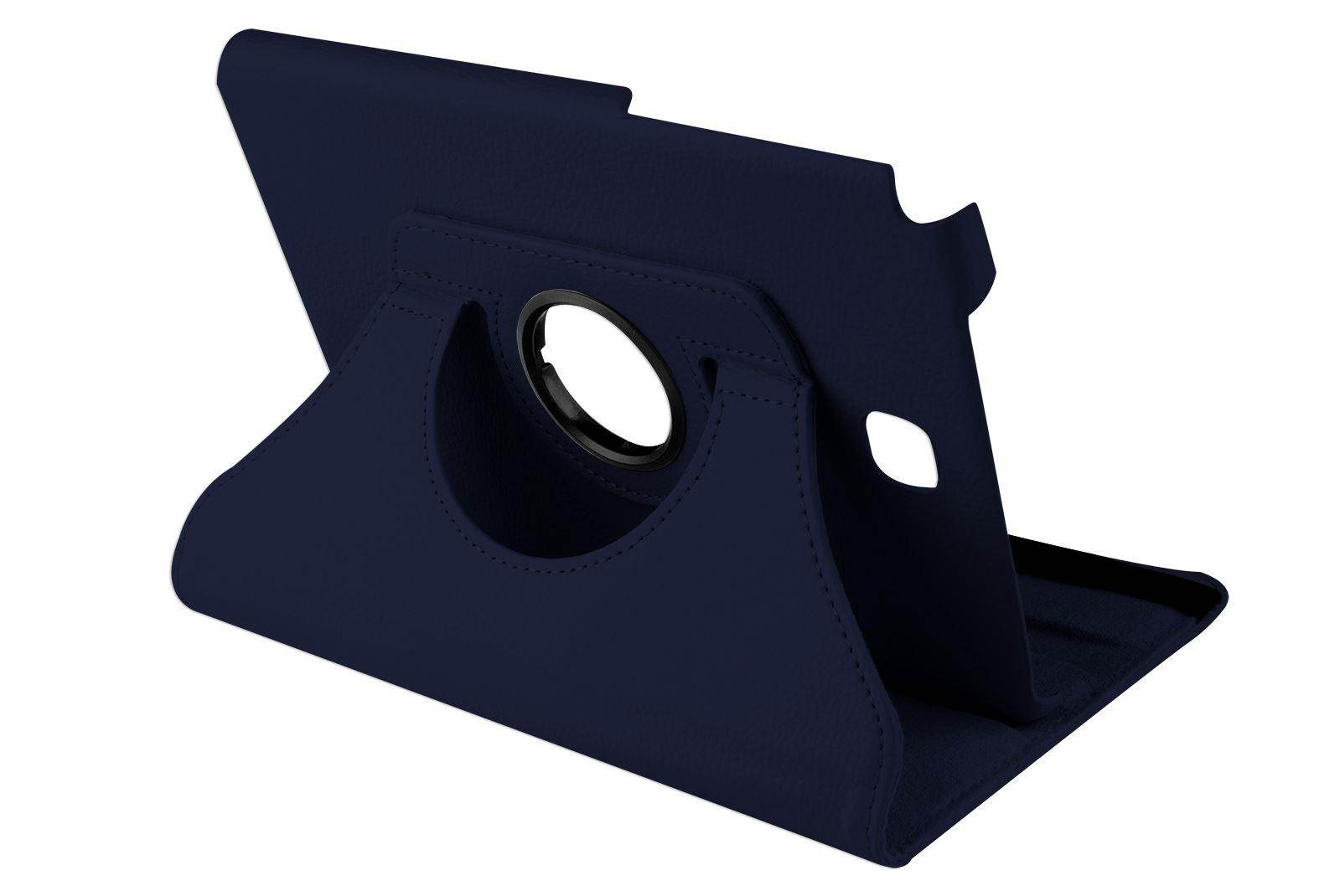 Hellfire Trading PU Leather Case 360 Rotating for Samsung Galaxy Tab A 8 T350 8" - Purple