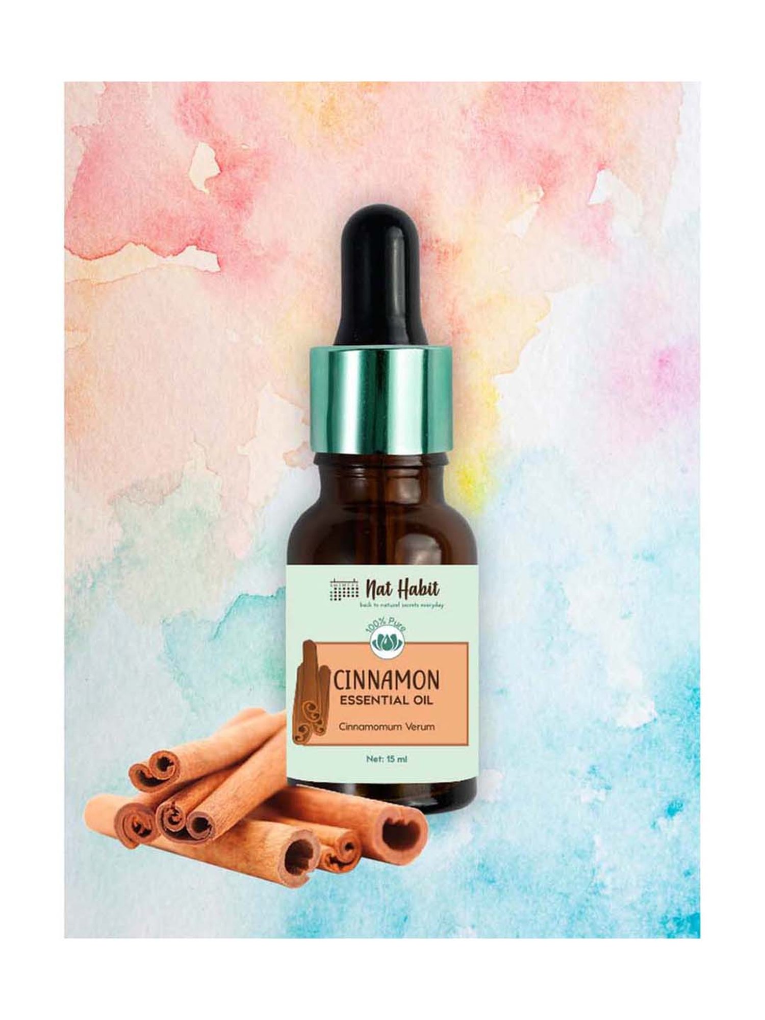 Nat Habit Pure Cinnamon Essential Oil - 15 ml