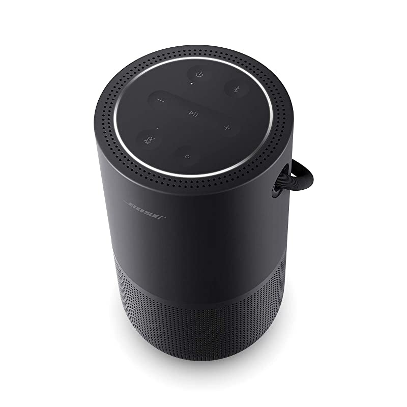 Portable Smart Speaker &mdash; Wireless Bluetooth Speaker with Alexa Voice Control Built-In, Black