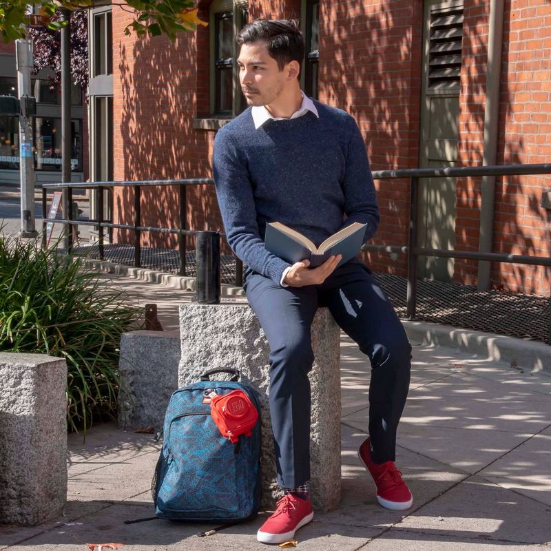 LEGO 16" Heritage Classic Kids' Backpack - Blue Print