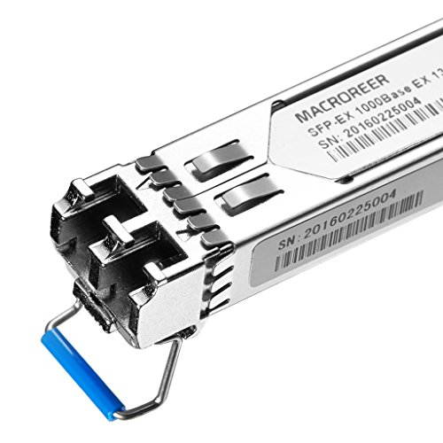 Macroreer Fiber Optic Transceiver for Cisco GLC-EX-SMD SFP 1000Base-EX Module with DOM Support 1310nm 40km dual LC/PC connector