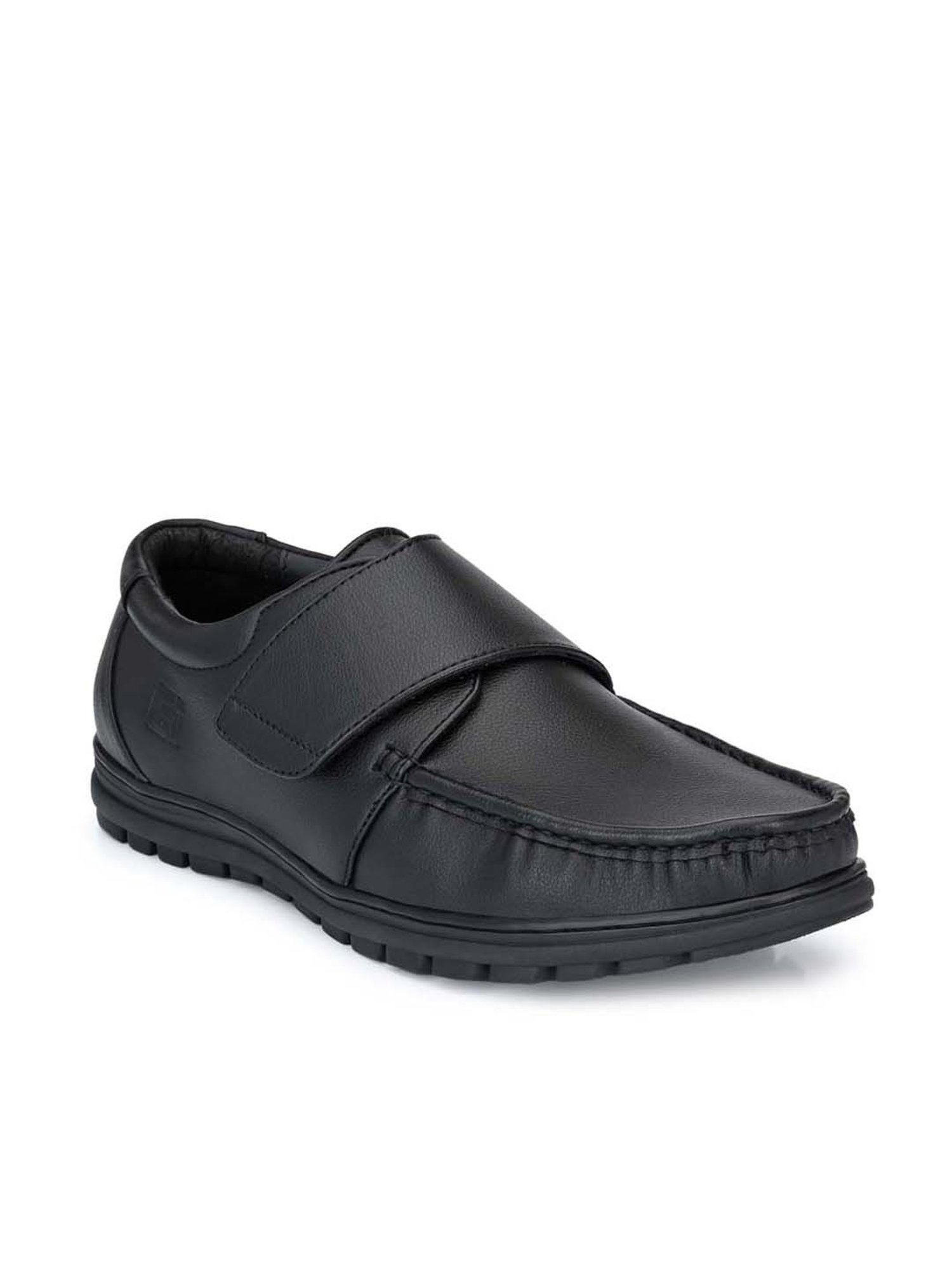 Eego Italy Men's Black Formal Loafers
