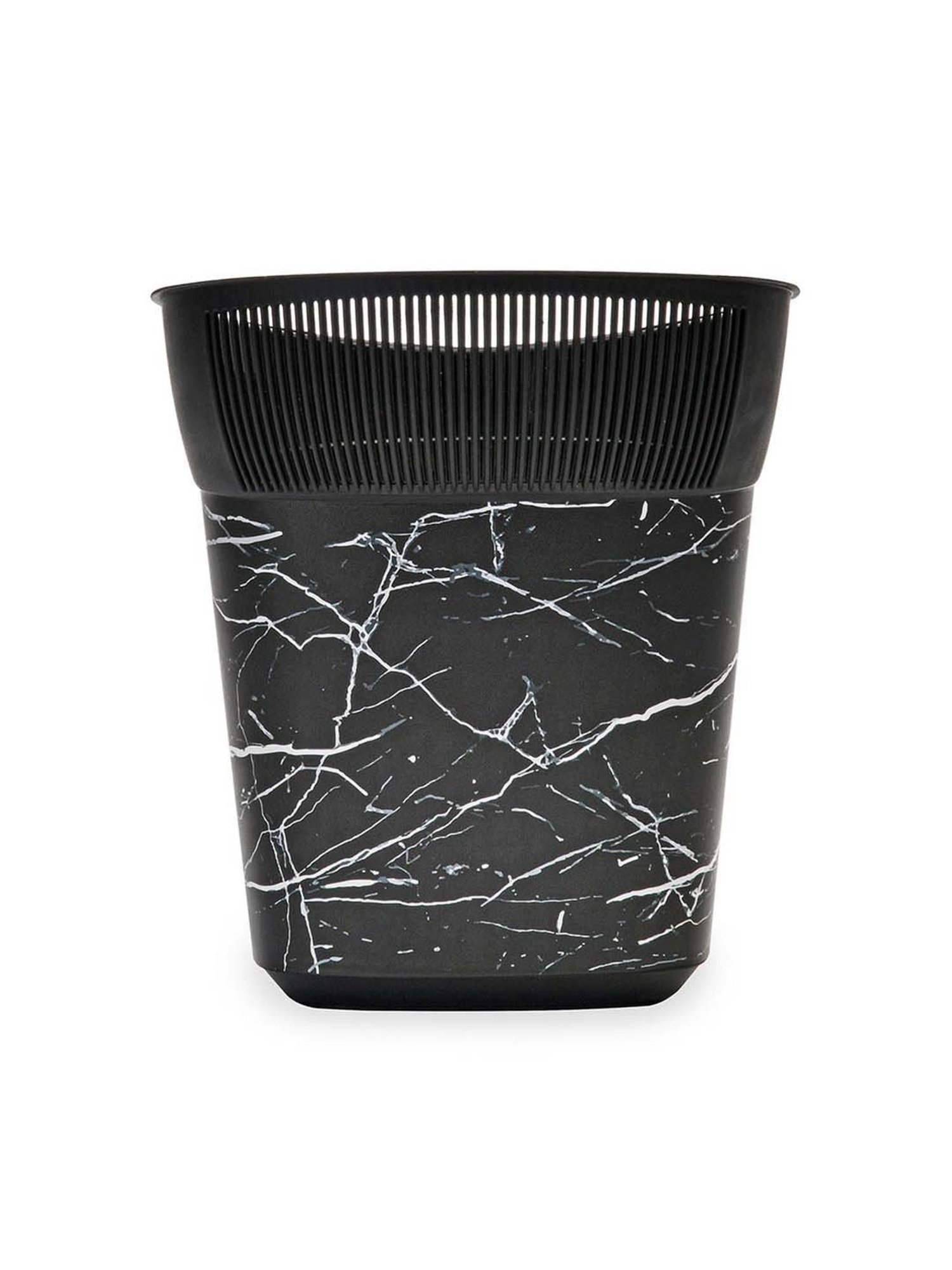 @home Nilkamal Black Polypropylene Multipurpose Rice Strainer