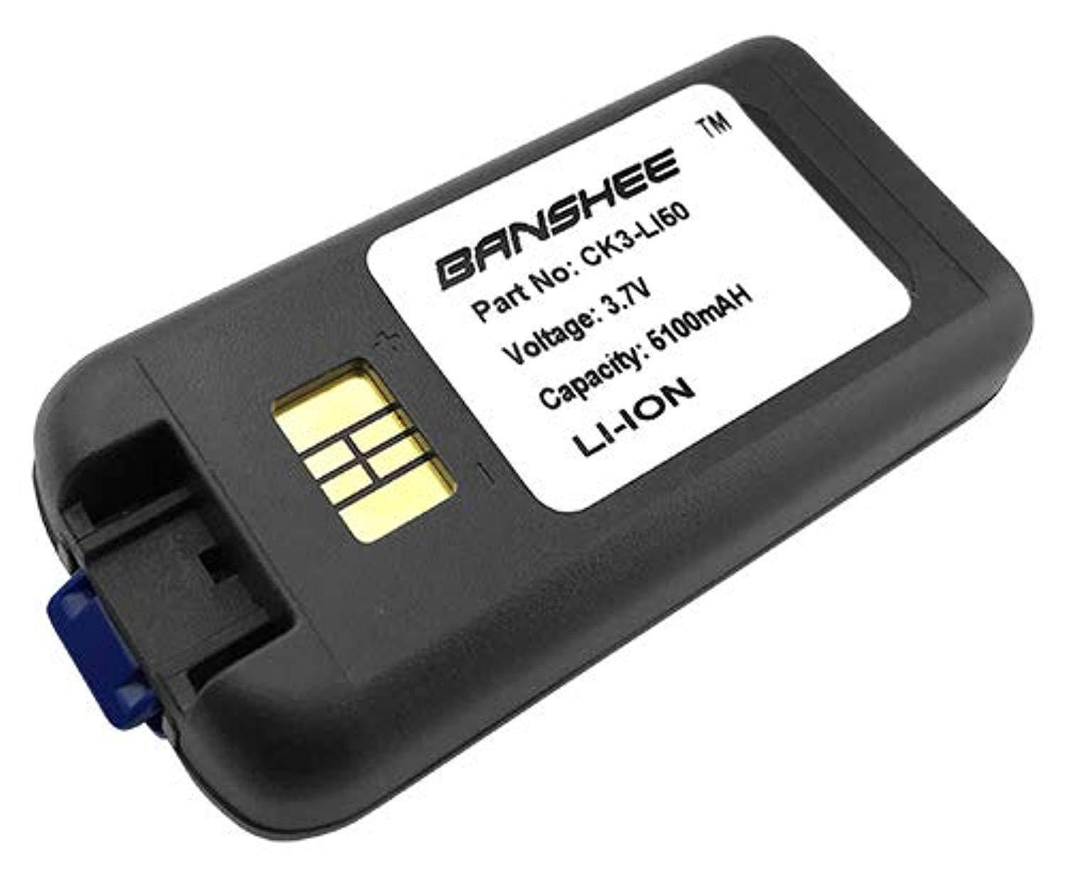 titan 5100mah ab18/318-034-001for intermec barcode scanner ck3