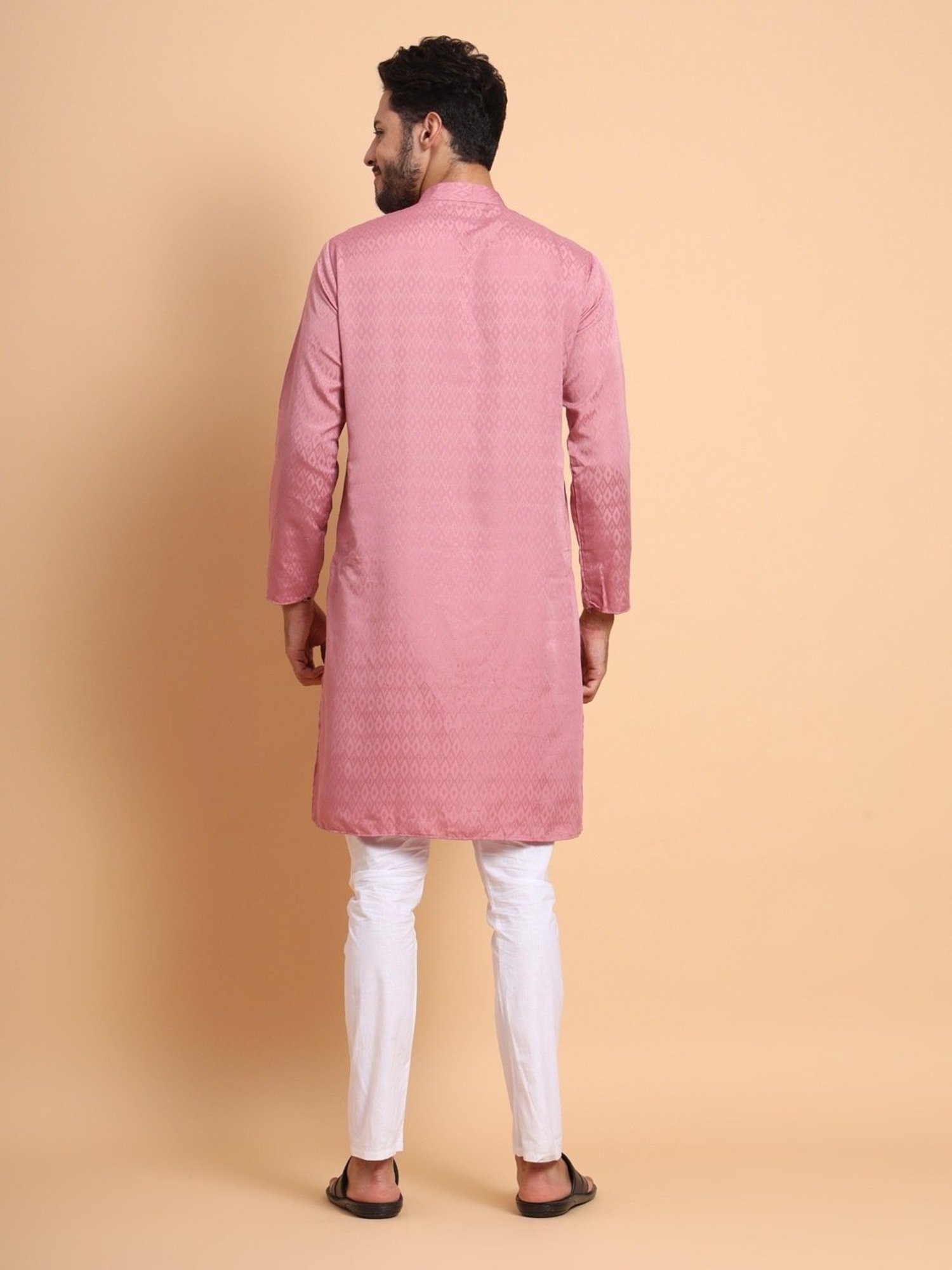 SWAGG INDIA Pink Regular Fit Kurta