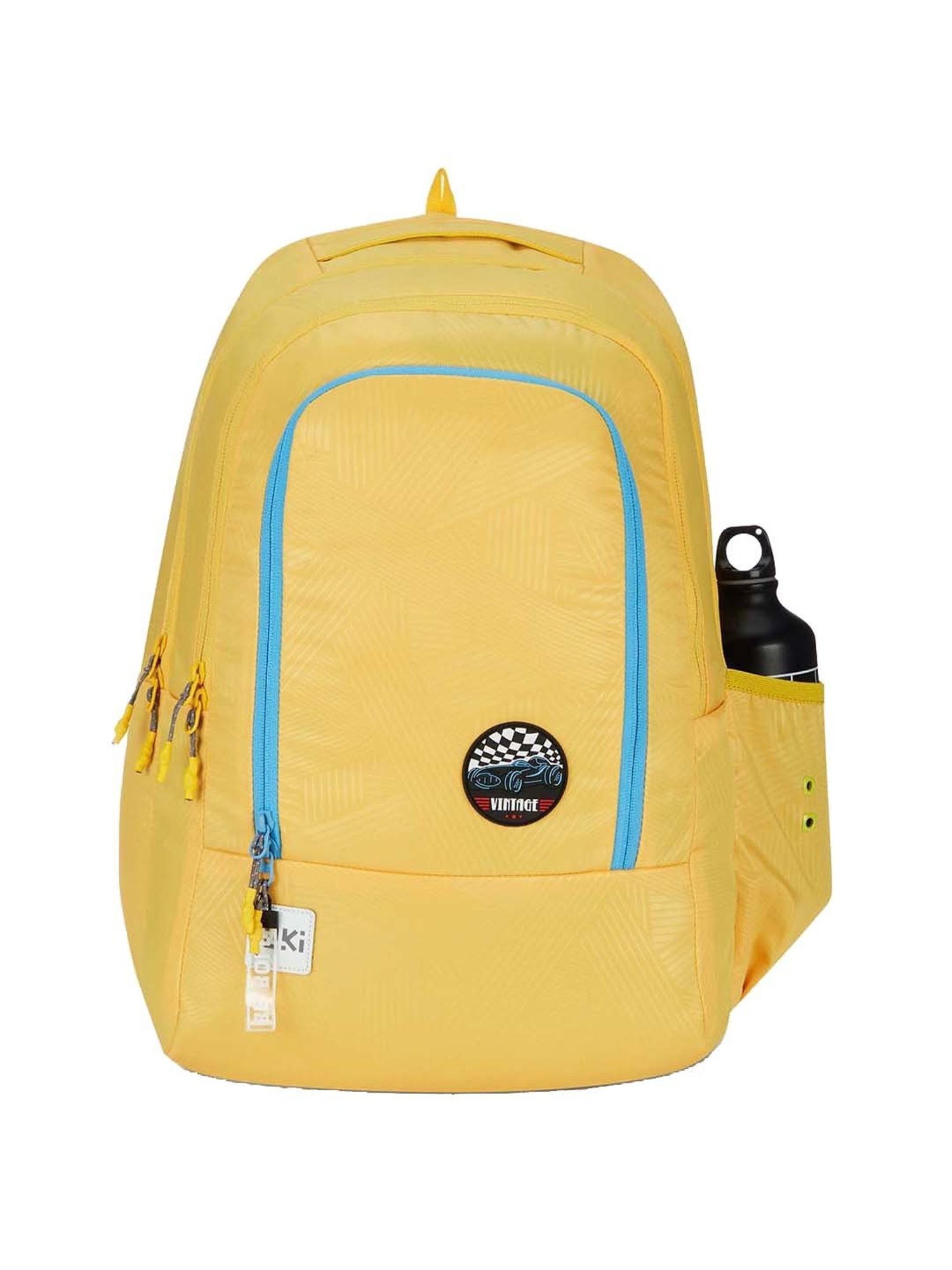 Wiki 31.5 Ltrs Yellow Medium Backpack