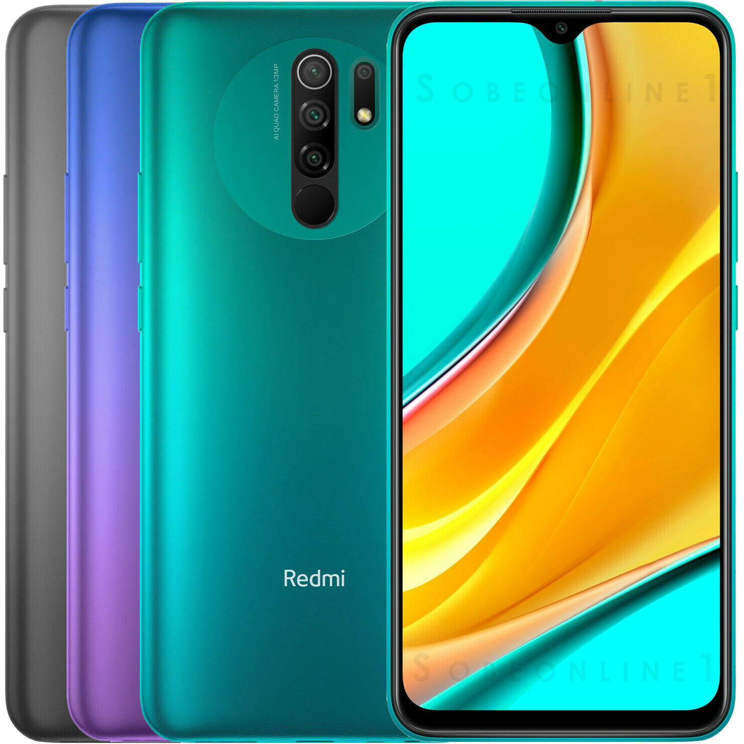 Xiaomi Redmi 9 EU 64Gb ROM 4Gb Ram Sunset Purple