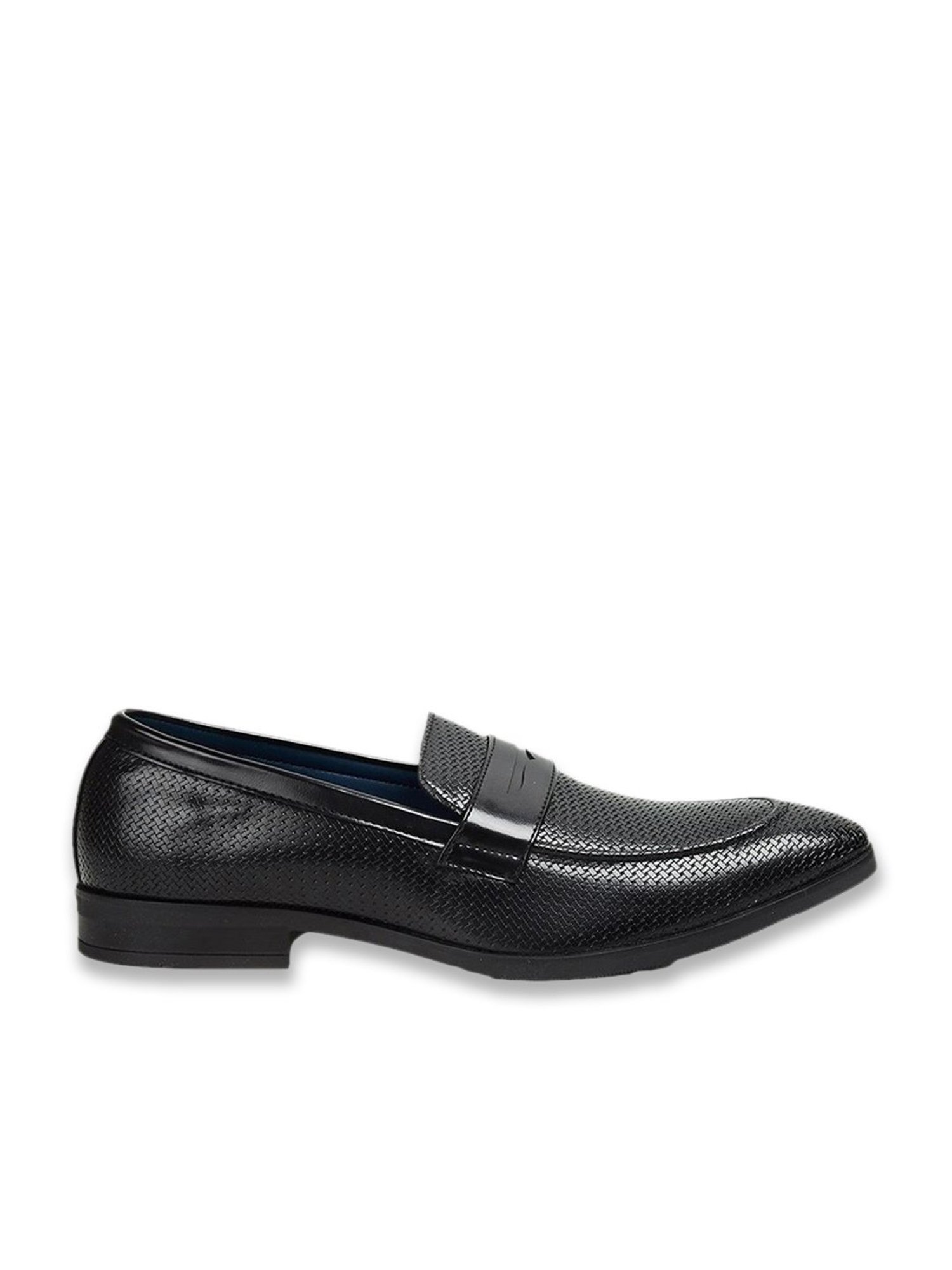 Code by Lifestyle Men's Black Formal Loafers